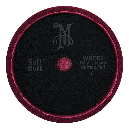 Meguiar's WRFC7 Soft Buff 7" Rotary Foam Cutting Pad - 1 Pad